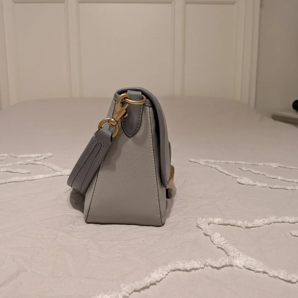 Coach Soft Tabby in Dove Gray - Picture 4 of 16